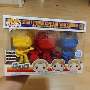 The Police Funko Pop 3 pack